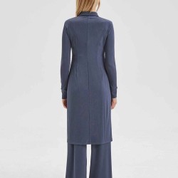 Fitted Ribbed-Knit Dress
