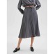 Pleated Mid-Length Skirt Pleated Mid-Length Skirt