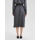Pleated Mid-Length Skirt Pleated Mid-Length Skirt