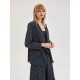 Stripe Asymmetric Blazer Stripe Asymmetric Blazer