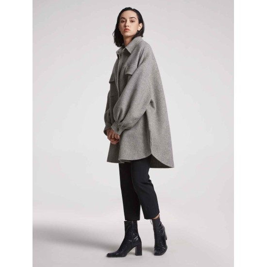Oversized Wool-Cashmere Jacket Oversized Wool-Cashmere Jacket