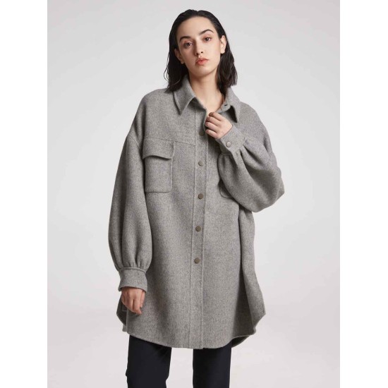 Oversized Wool-Cashmere Jacket Oversized Wool-Cashmere Jacket