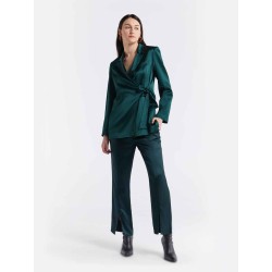 Tie-Waist Blazer