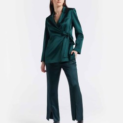 Tie-Waist Blazer