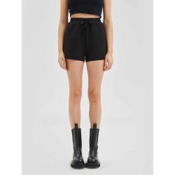 Drawstring High-Rise Shorts