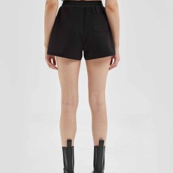 Drawstring High-Rise Shorts