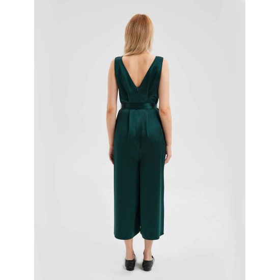 V-Neck Belted Jumpsuit V-Neck Belted Jumpsuit