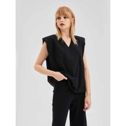 Padded Shoulder Tank Top