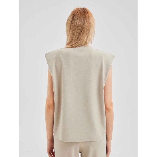 Padded Shoulder Tank Top Padded Shoulder Tank Top