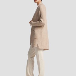 Open Front Pure Cashmere Cardigan