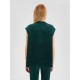 Sleeveless Round Neck Blouse Sleeveless Round Neck Blouse