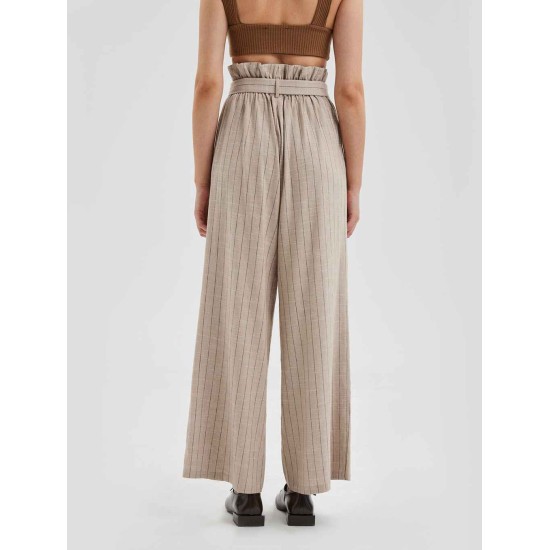 Stripe Belted Trousers Stripe Belted Trousers