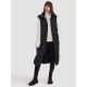 Long Quilted Sleeveless Down Waistcoat Long Quilted Sleeveless Down Waistcoat