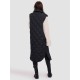 Long Quilted Sleeveless Down Waistcoat Long Quilted Sleeveless Down Waistcoat