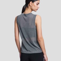 See-Through Knit Tank Top