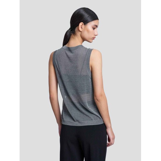 See-Through Knit Tank Top See-Through Knit Tank Top