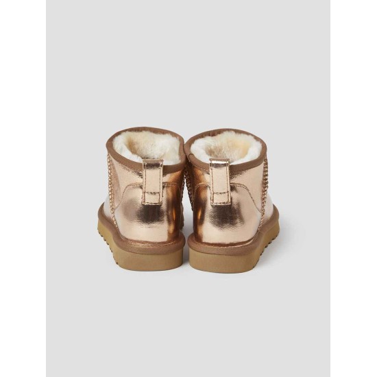 Shiny Leather Snow Boots Shiny Leather Snow Boots
