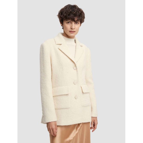 Buttoned-Up Tweed Blazer Buttoned-Up Tweed Blazer