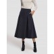 High-waist Full-circle Cashmere Skirt High-waist Full-circle Cashmere Skirt