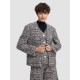 Tweed Fake Two-Piece Blazer Tweed Fake Two-Piece Blazer