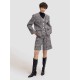 Tweed Fake Two-Piece Blazer Tweed Fake Two-Piece Blazer