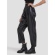 Faux Leather Tapered Pants Faux Leather Tapered Pants