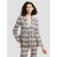 Plaid Belted Blazer Plaid Belted Blazer