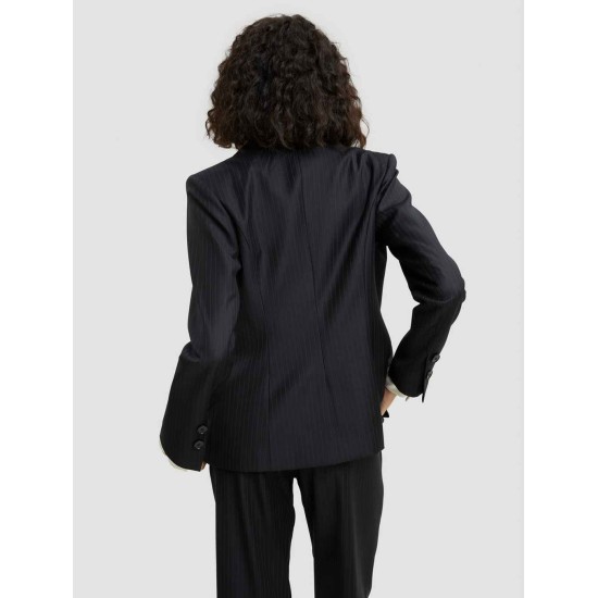 Striped Single-breasted Blazer Striped Single-breasted Blazer
