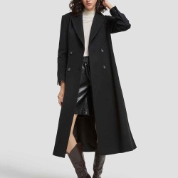 Maxi Straight Wool Coat