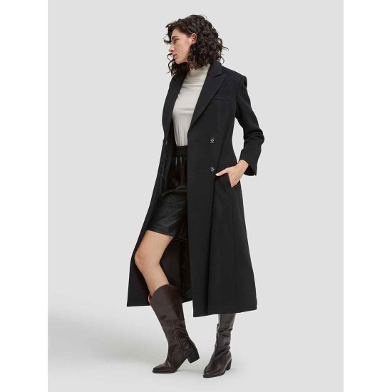 Maxi Straight Wool Coat Maxi Straight Wool Coat