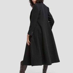 Maxi Straight Wool Coat