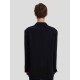 Single Breasted Twill Black Blazer Single Breasted Twill Black Blazer