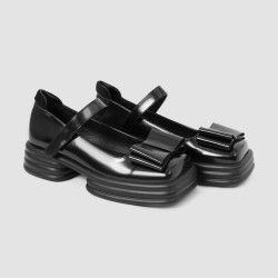 Bowknot Platform Loafers