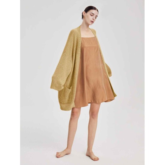 Oversized Camel Hair Blend Cardigan Oversized Camel Hair Blend Cardigan