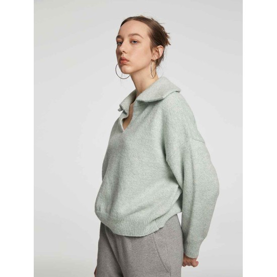 Relaxed Spread-collar Jumper Relaxed Spread-collar Jumper