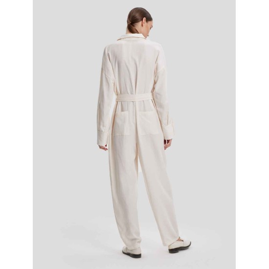 Straight Belted Jumpsuit Straight Belted Jumpsuit