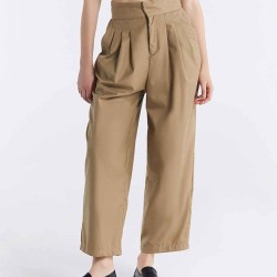 High Waisted Pleated Pants