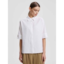 White Classic Short Sleeve Shirt
