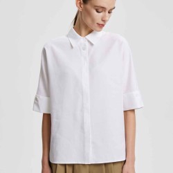 White Classic Short Sleeve Shirt