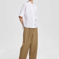 White Classic Short Sleeve Shirt