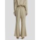 Crimped Texture Flared Trousers Crimped Texture Flared Trousers
