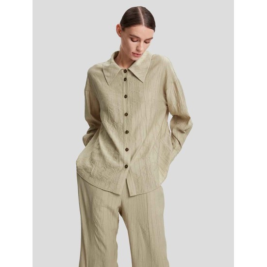 Crimped Texture Shirt Crimped Texture Shirt