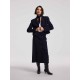Cropped Cashmere Blazer With Neckerchief Cropped Cashmere Blazer With Neckerchief