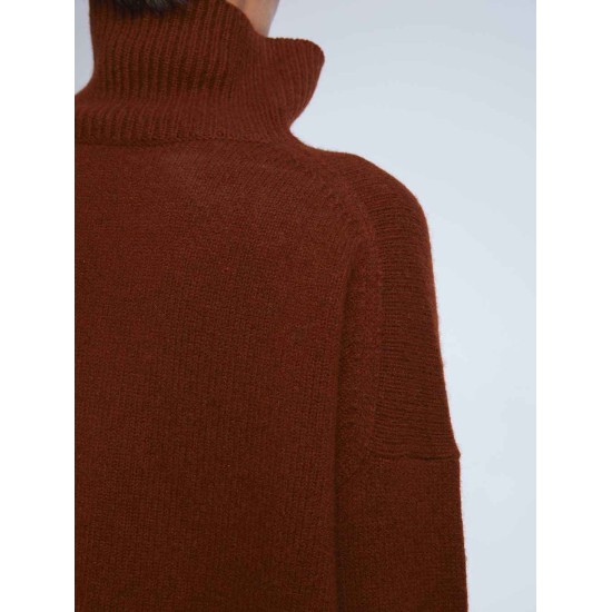 Turtleneck Yak Wool Pullover Sweater Turtleneck Yak Wool Pullover Sweater