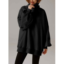Boxy Long Sleeves Sweatshirt