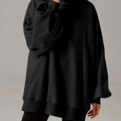 Boxy Long Sleeves Sweatshirt