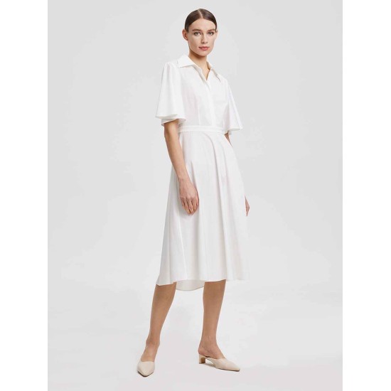 Rear-Tie Shirt Dress Rear-Tie Shirt Dress