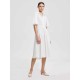Rear-Tie Shirt Dress Rear-Tie Shirt Dress