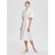 Rear-Tie Shirt Dress Rear-Tie Shirt Dress