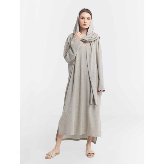 Scarf Dress With Side Slit Scarf Dress With Side Slit